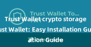 Trust Wallet crypto storage Trust Wallet: Easy Installation Guide