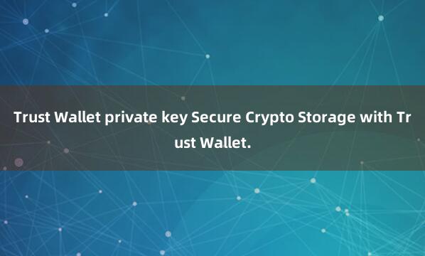 Trust Wallet private key Secure Crypto Storage with Trust Wallet.